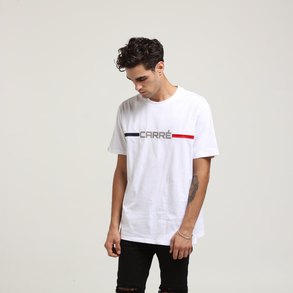 CarrÃ© Pinnacale SS Tee White