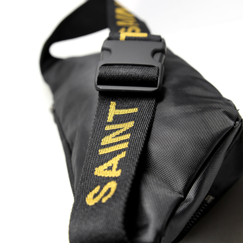 Saint Morta Heritage Bumbag Black/Tan