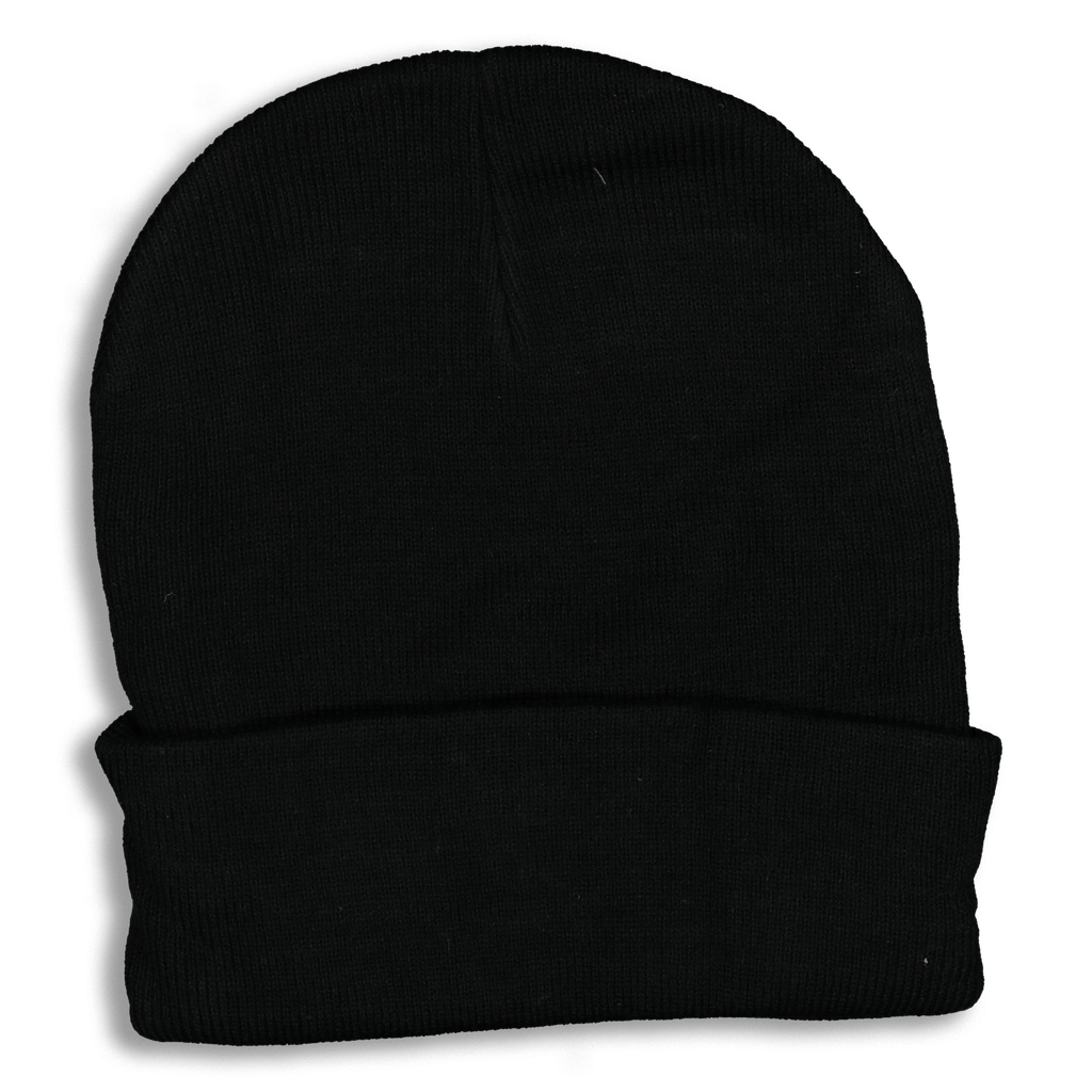 black pyramid beanie