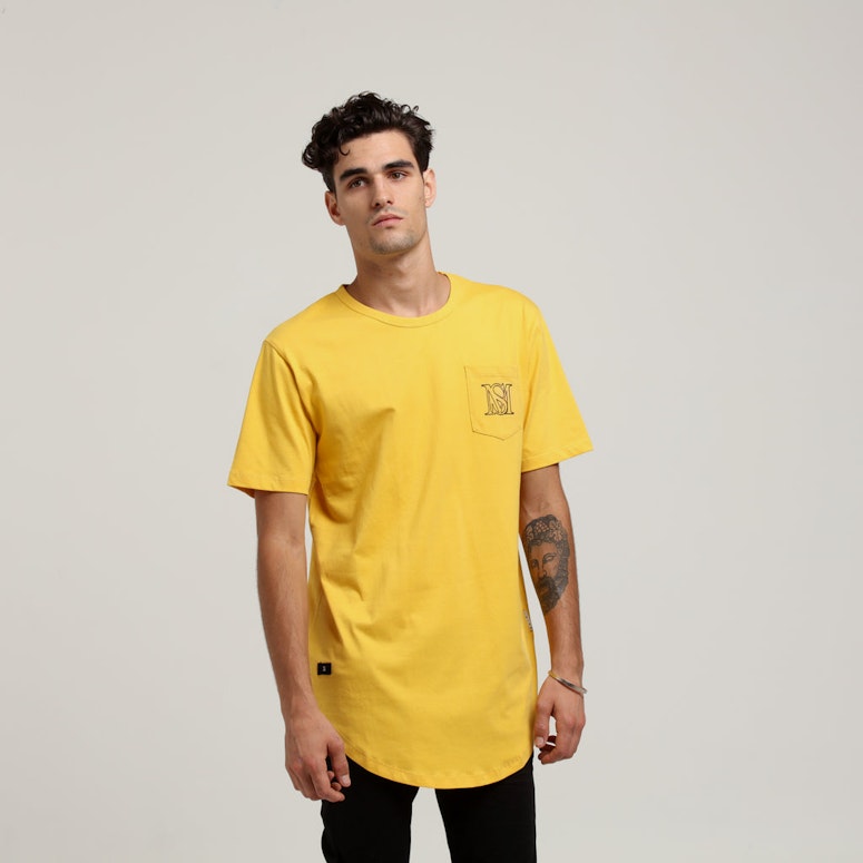 SAINT MORTA ASSET POCKET TEE MUSTARD