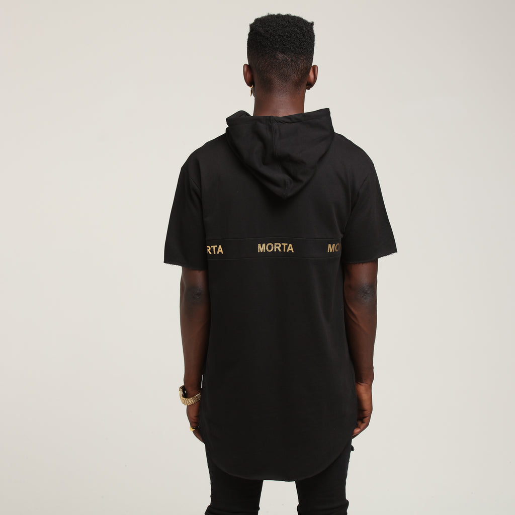 Saint Morta Heritage Hoodrat Tall Tee Black/Gold