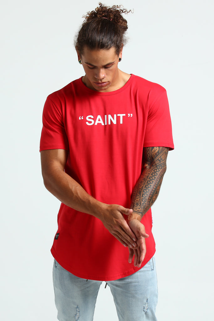 Saint Morta Quotation El Duplo SS Tee Red