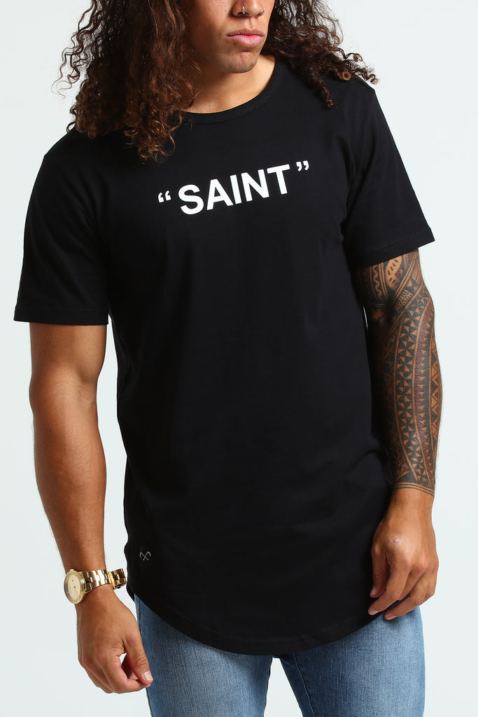 Saint Morta Quotation El Duplo SS Tee Black
