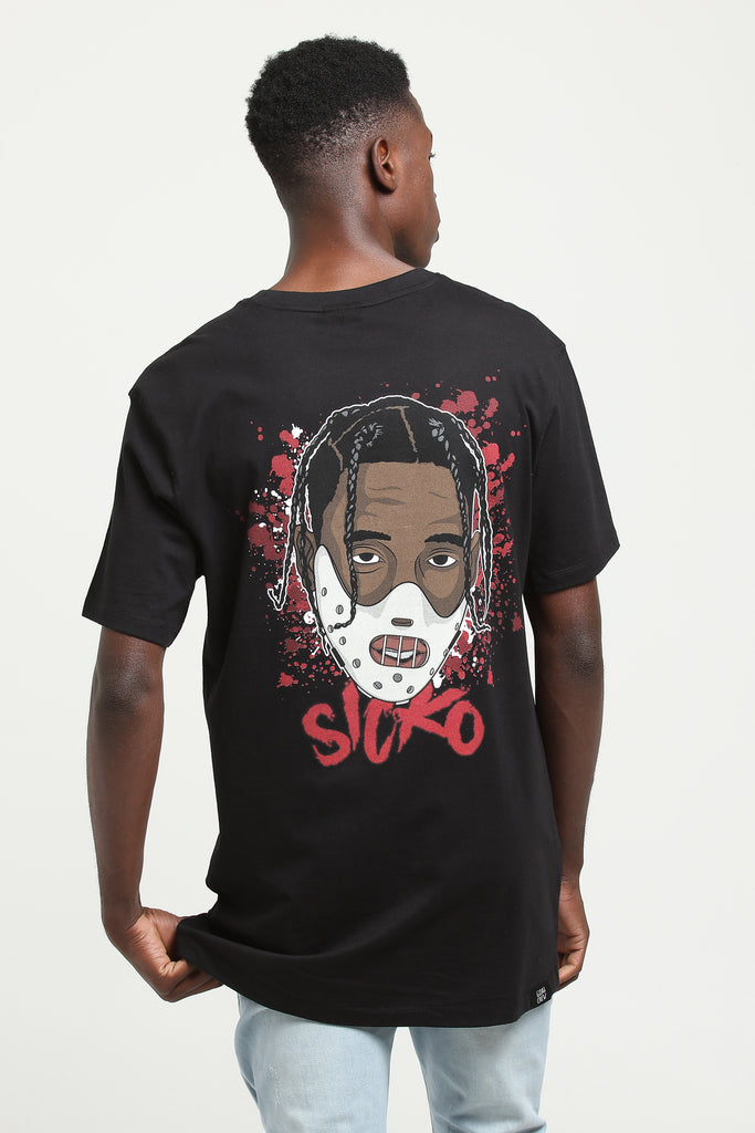 Goat Crew Sicko Tee Black