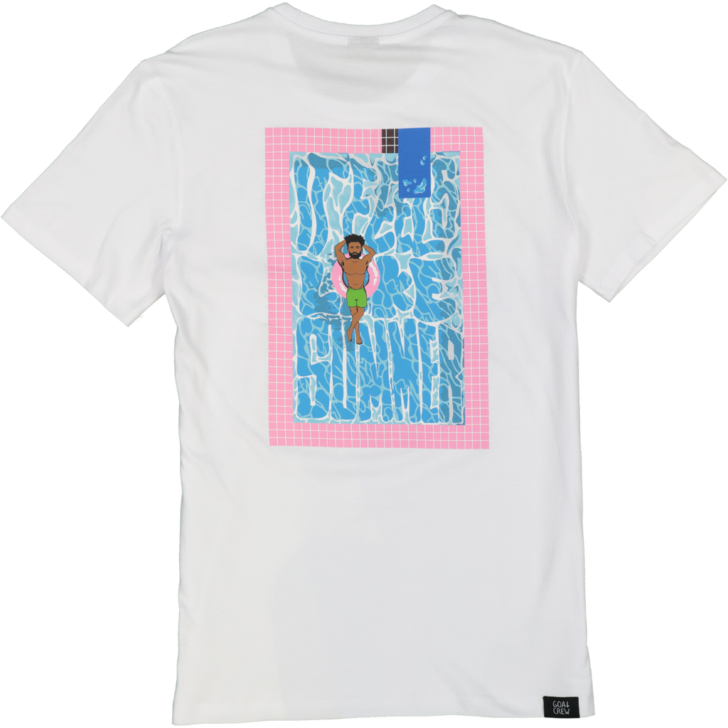 Goat Crew Feels Like Summer Tee White