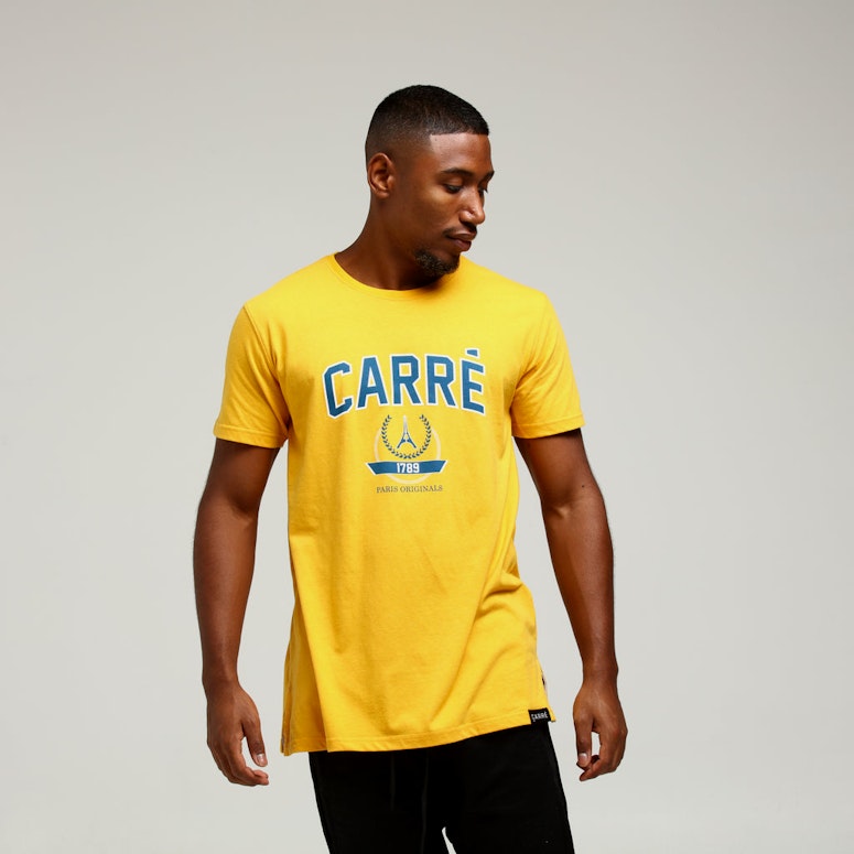 CarrΓΒ© Statement Divise SS Tee Yellow