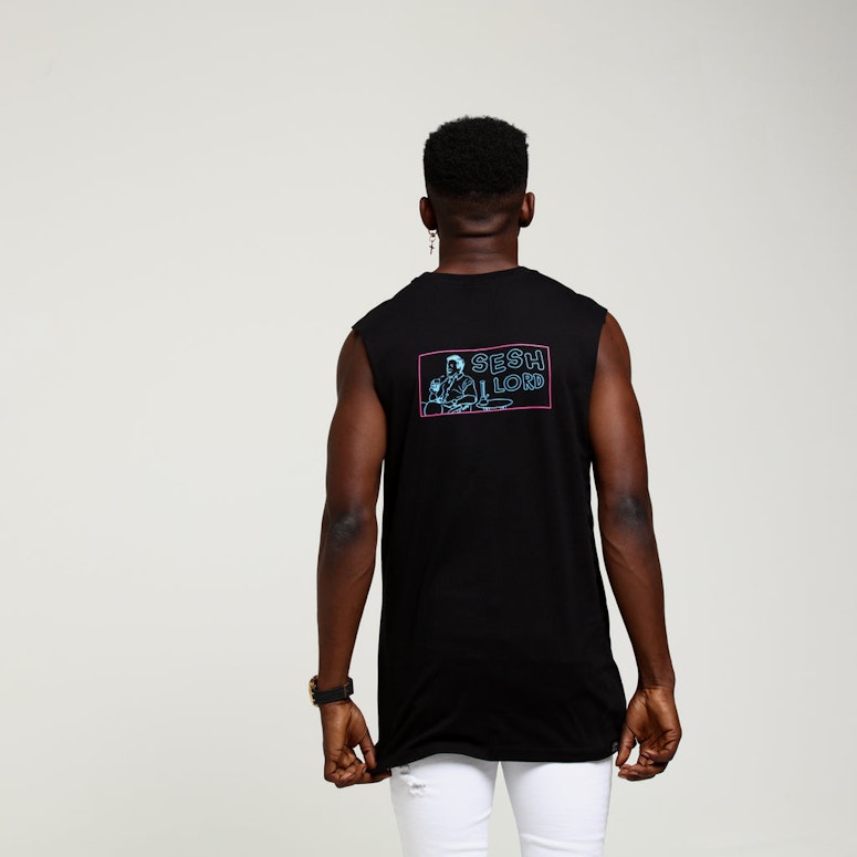 Goat Crew Sesh Lord Muscle Tee Black