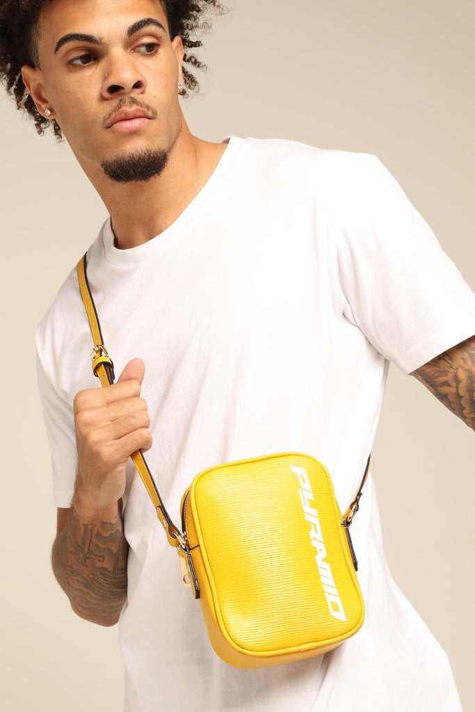 yellow side bag