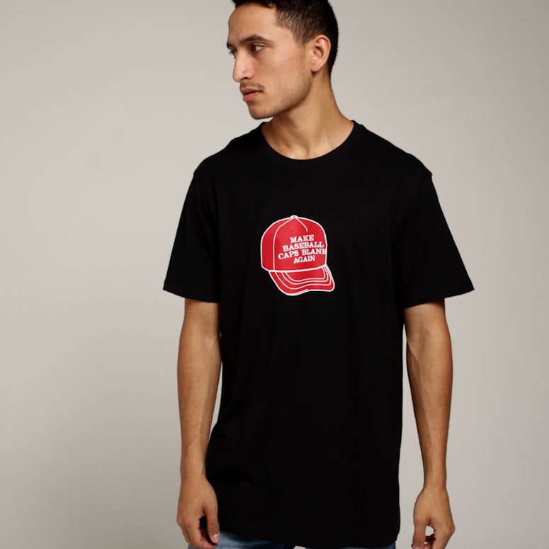 Goat Crew Baseball Cap Tee Black