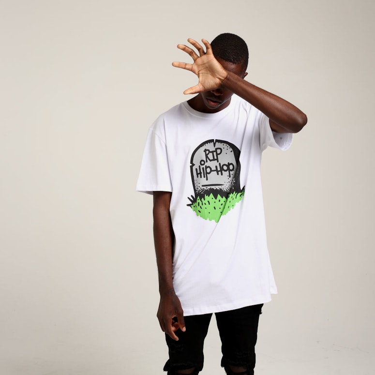 Goat Crew RIP Hip-Hop SS Tee White