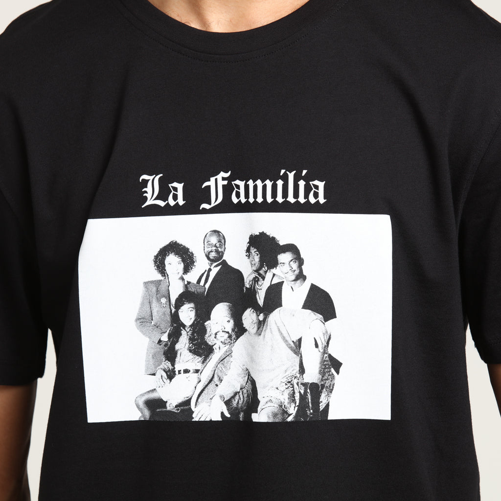 Goat Crew LA Familia SS Tee Black