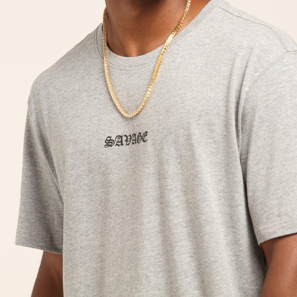 Goat Crew Forever Savage Tee Grey