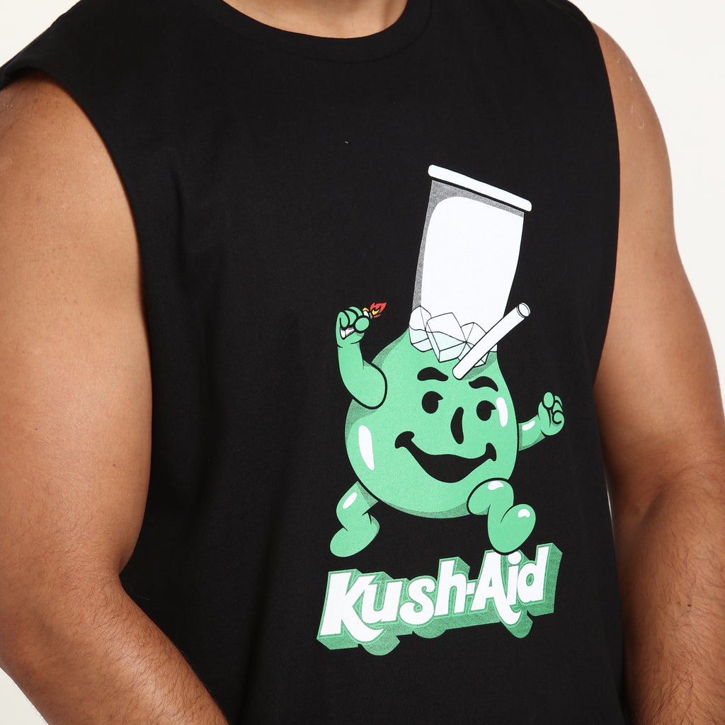 Goat Crew Kush Aid Muscle Tee Black