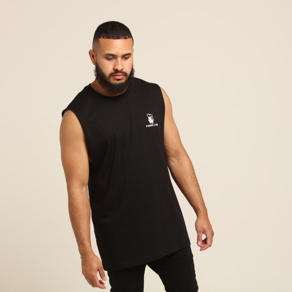 Goat Crew Thrillho Muscle Tee Black