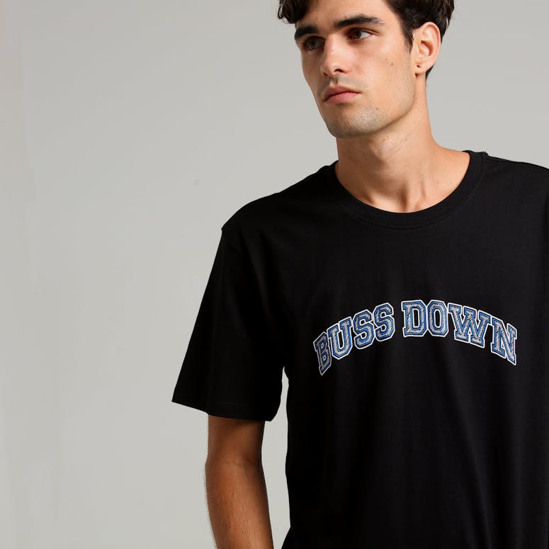 Goat Crew Buss Down Tee Black
