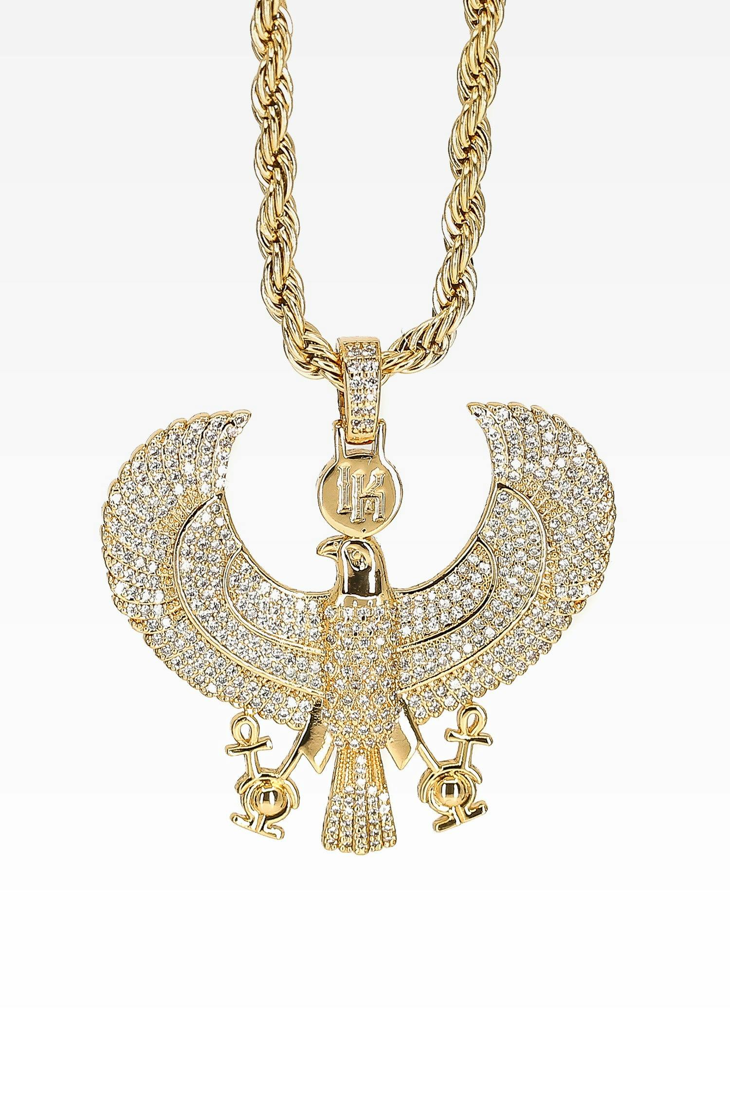 Last King Horus Pendant & Chain Gold Culture Kings