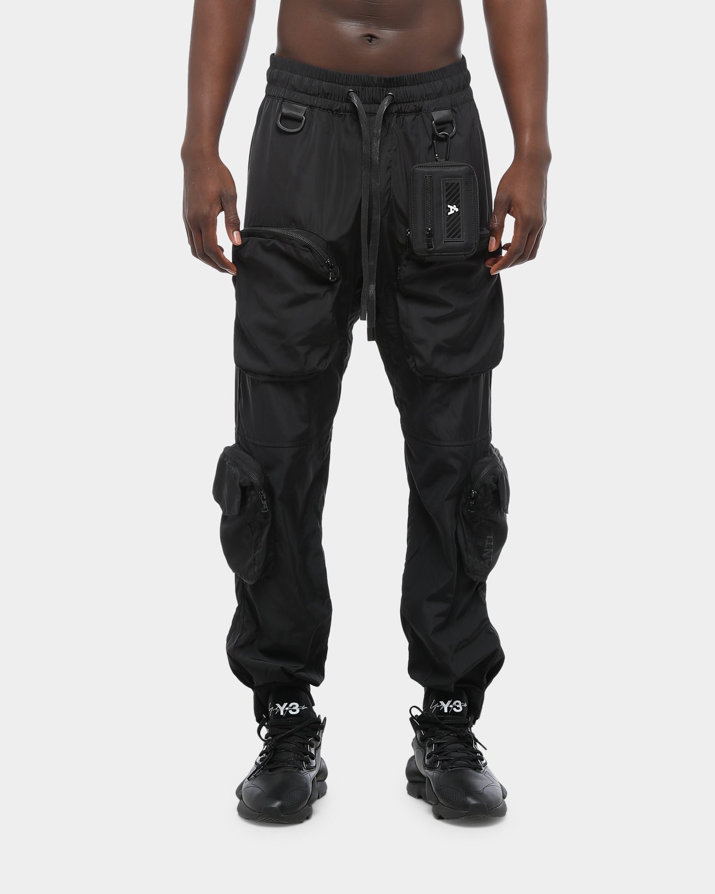 tactical cargo pants black