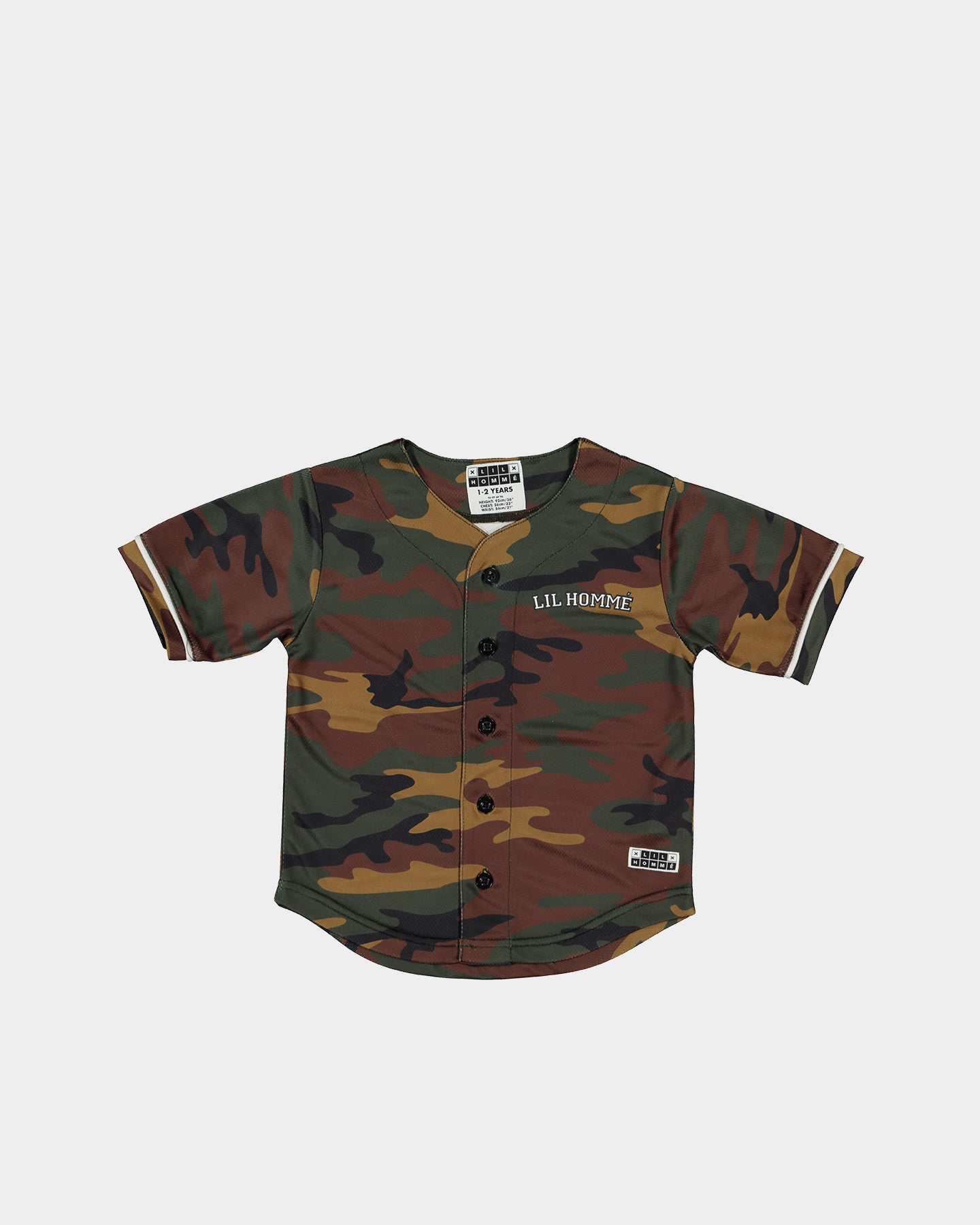 camo baseball jersey