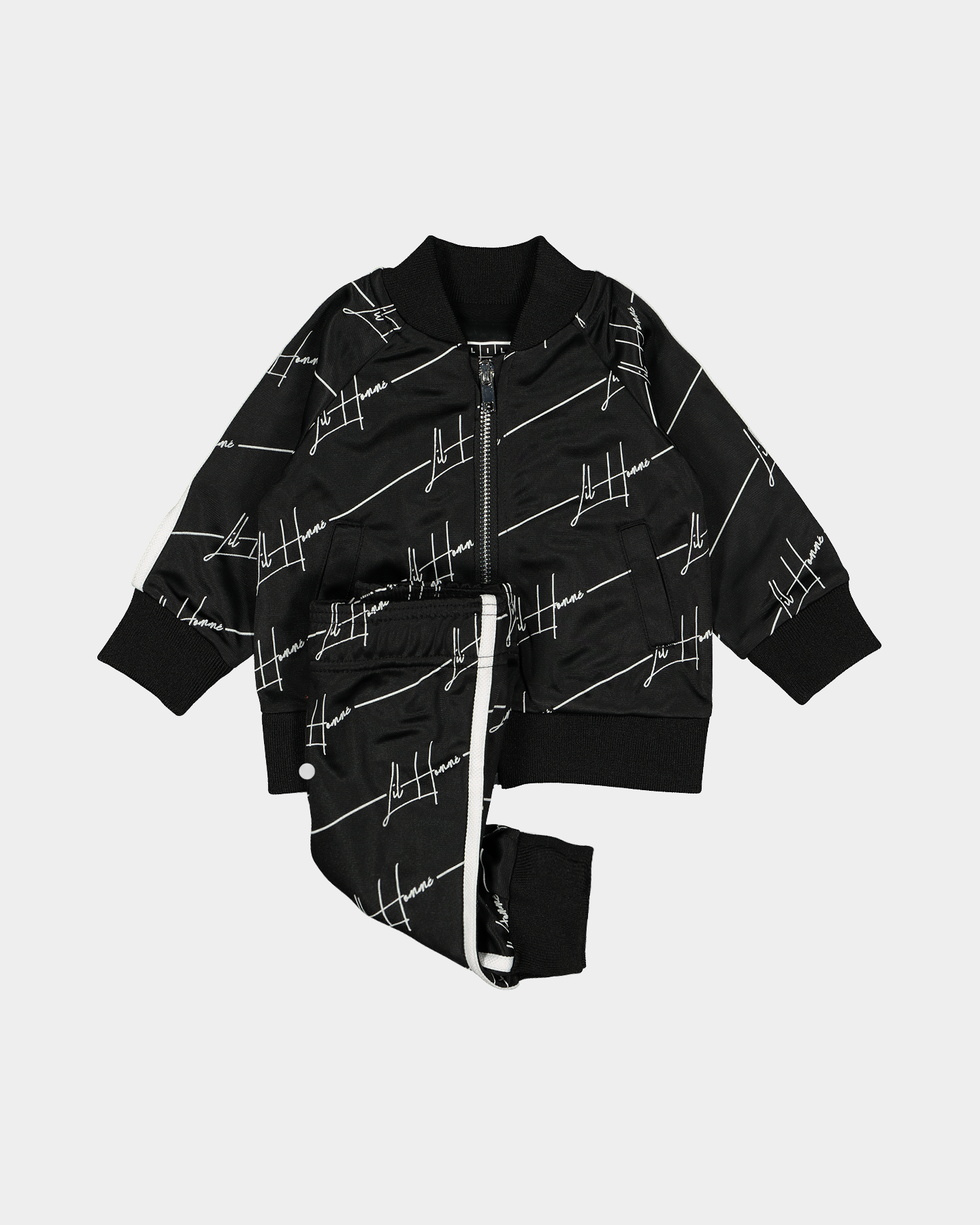 infant black tracksuit