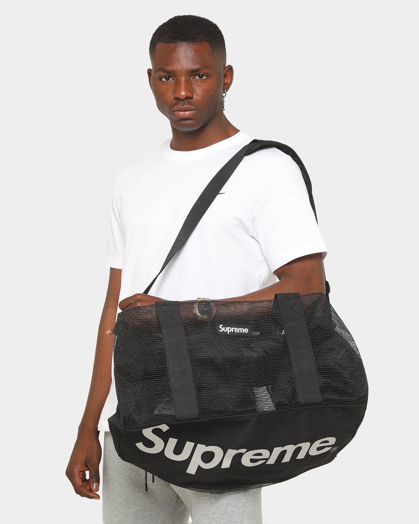 large supreme duffle bag