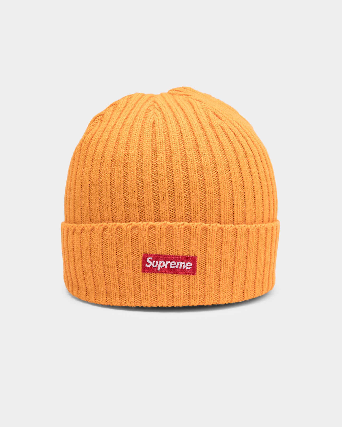 orange supreme beanie