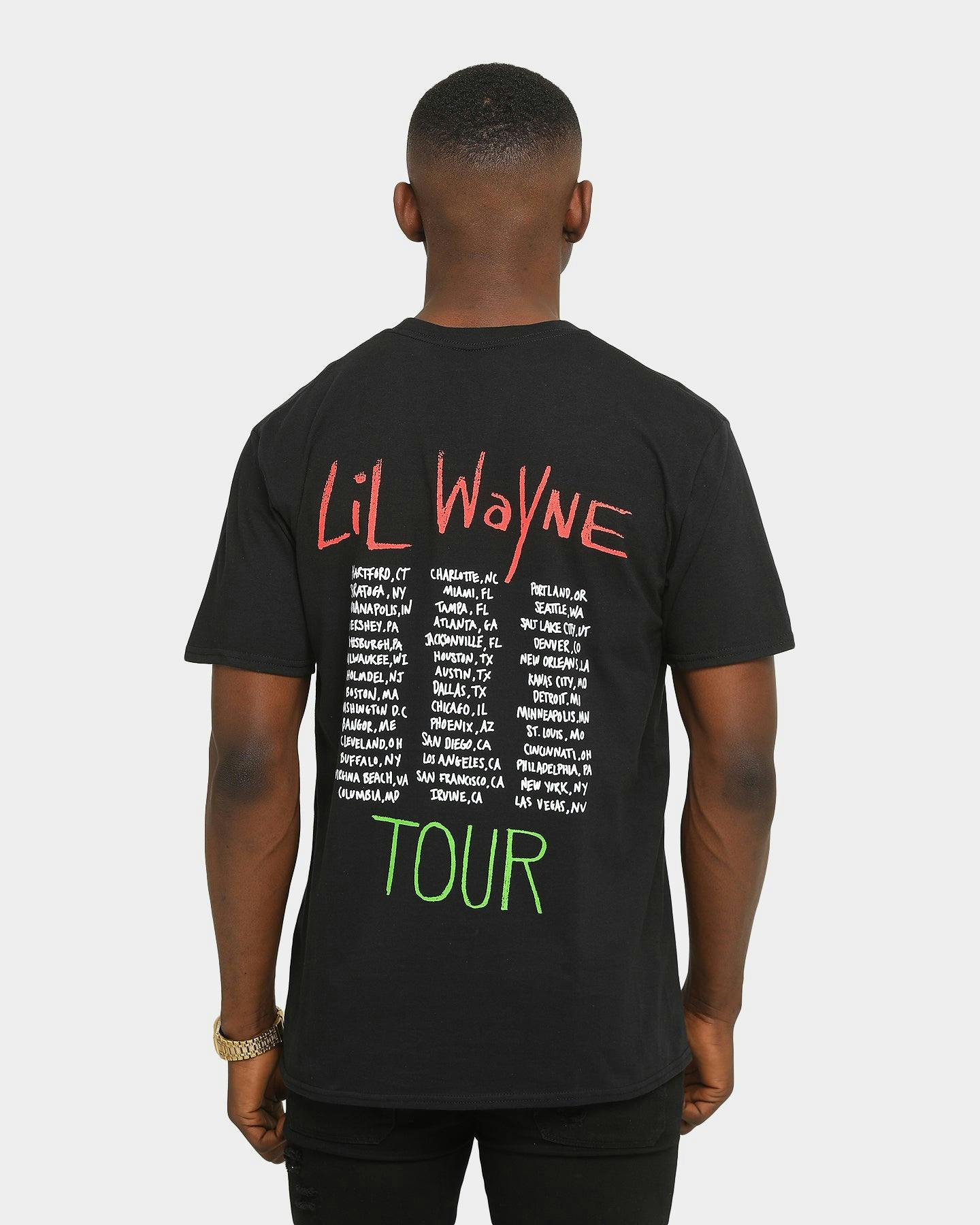 Lil Wayne Tour Short Sleeve TShirt Black Culture Kings