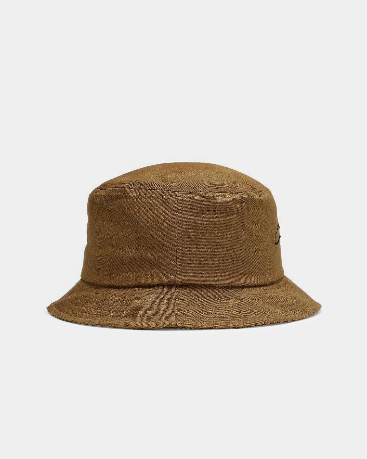 Carré Script Bucket Hat Olive | Culture Kings