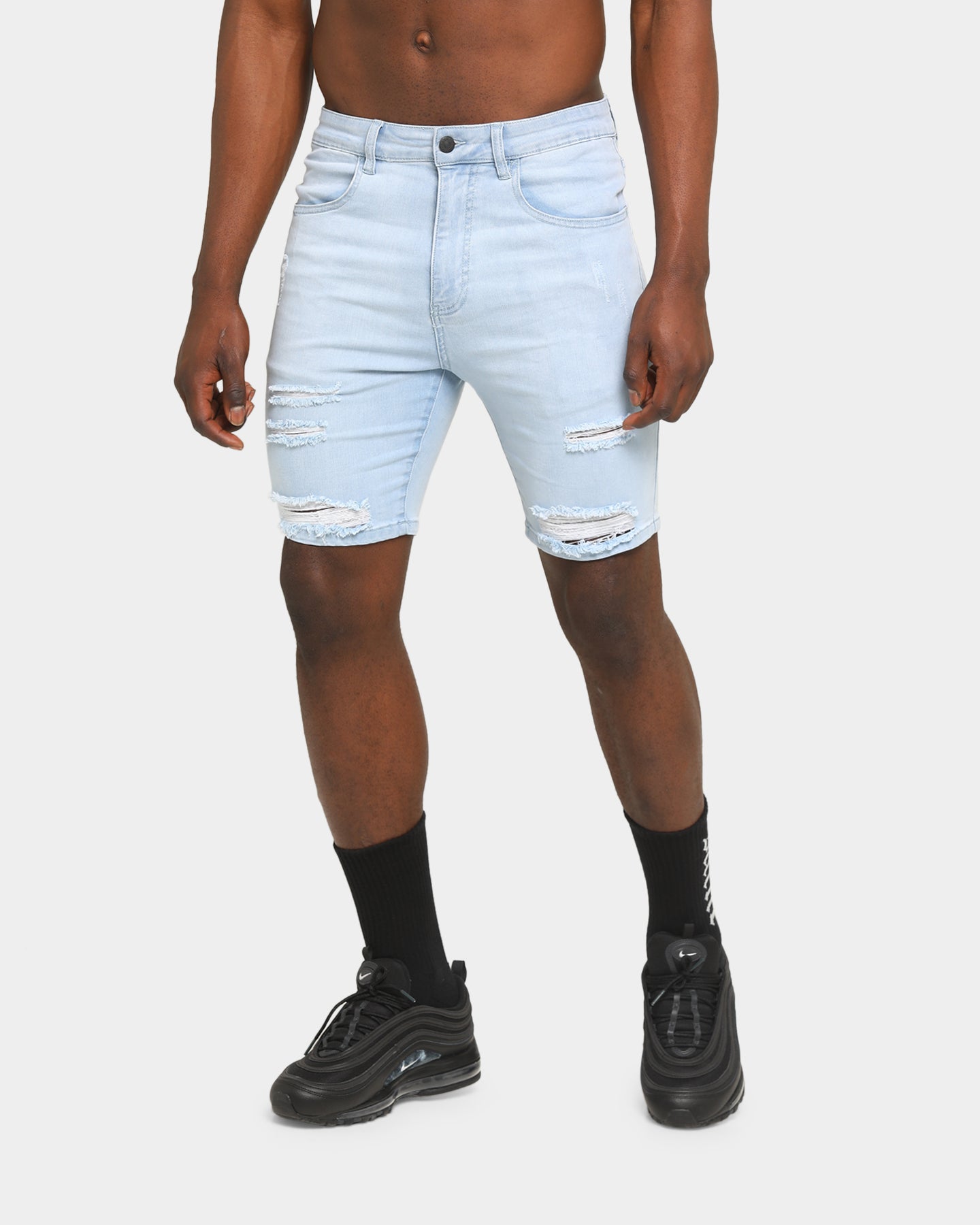 men's denim shorts