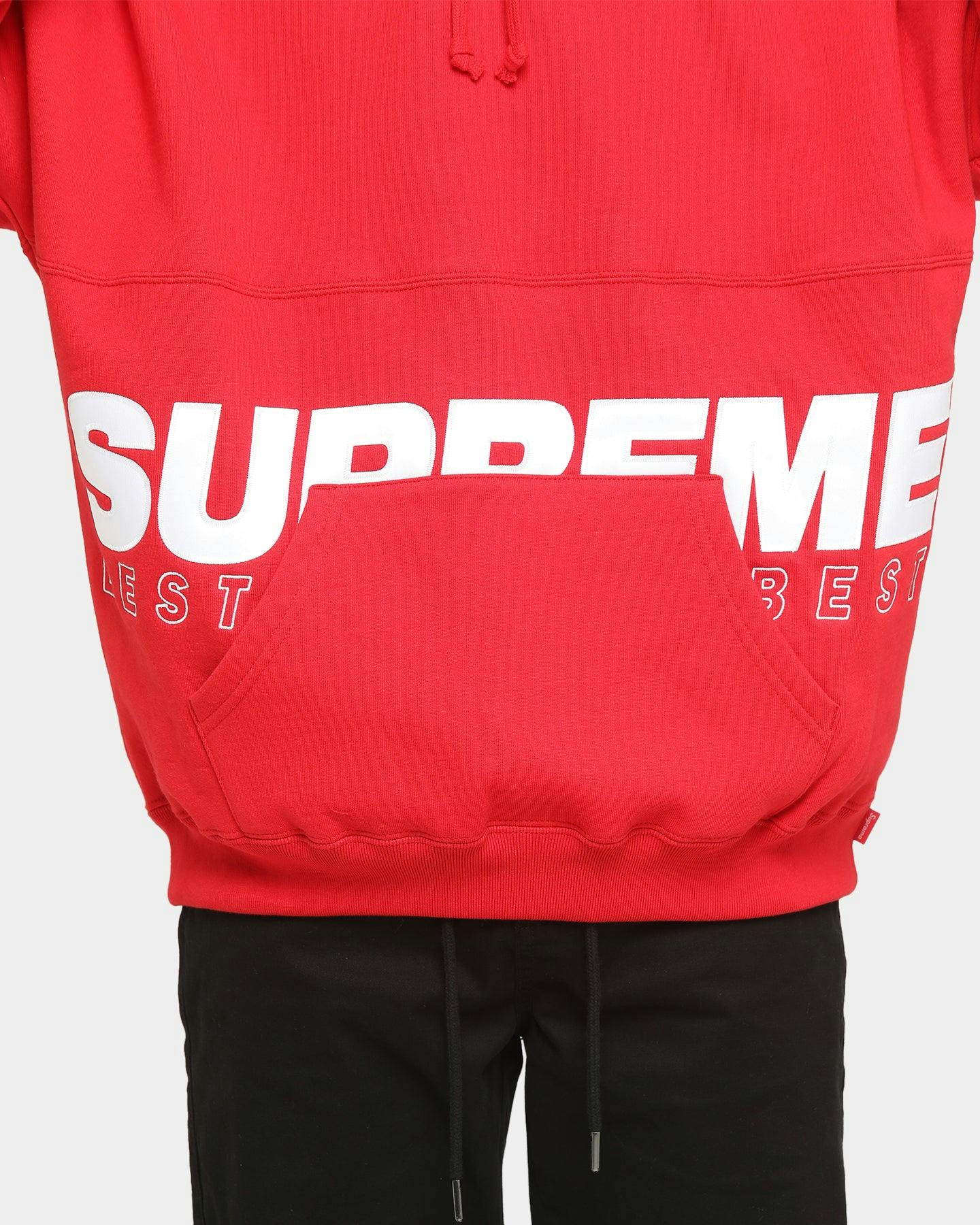 Supreme Best Of The Best Hoodie Red Culture Kings