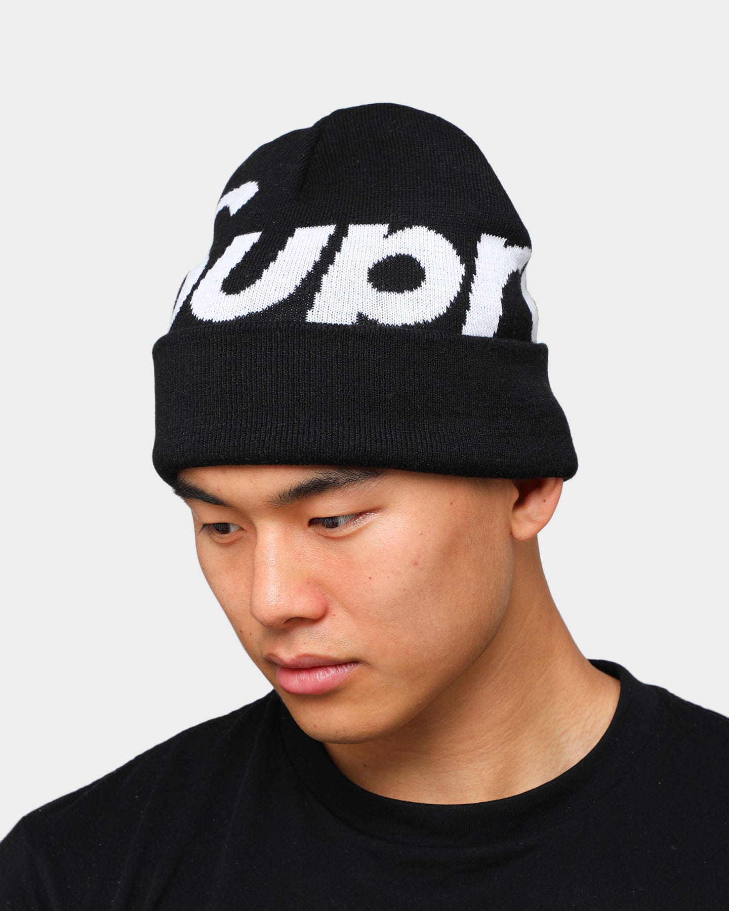 mens supreme beanie