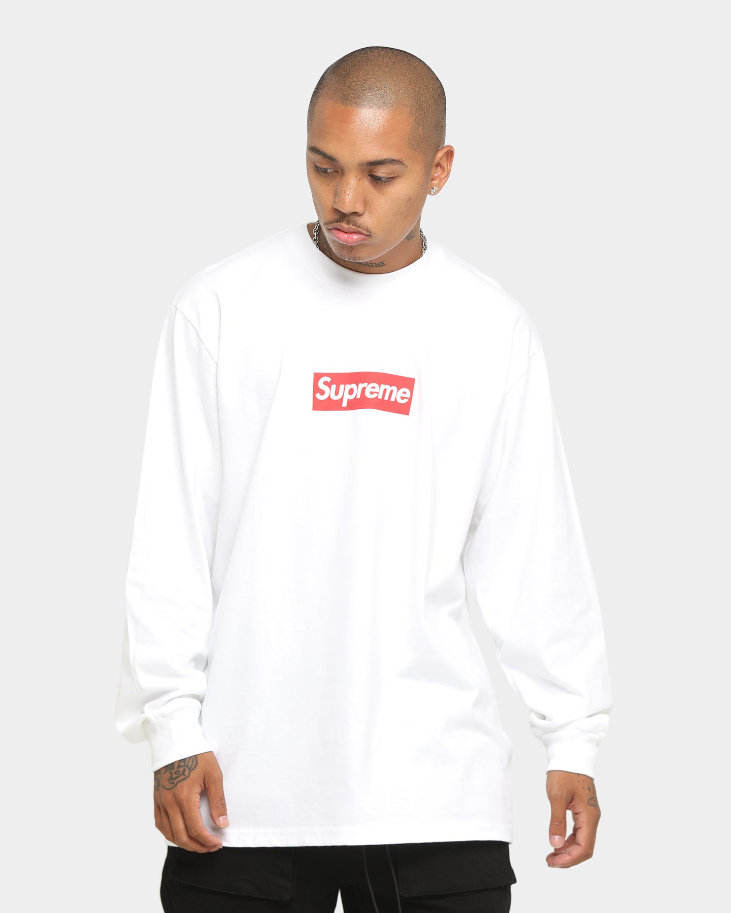 box logo long sleeve