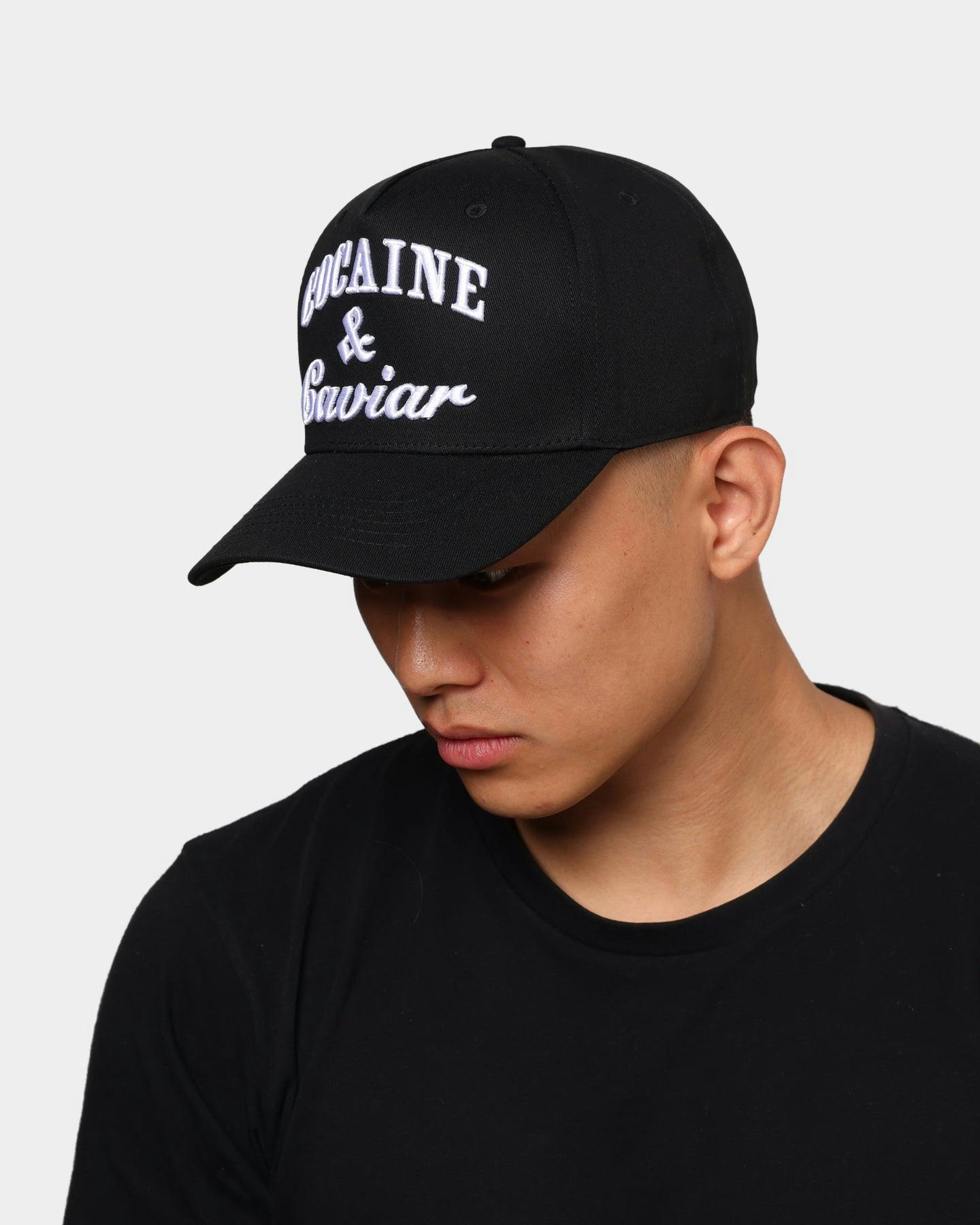 Crooks & Castles Cocaine & Caviar Snapback Black | Culture Kings