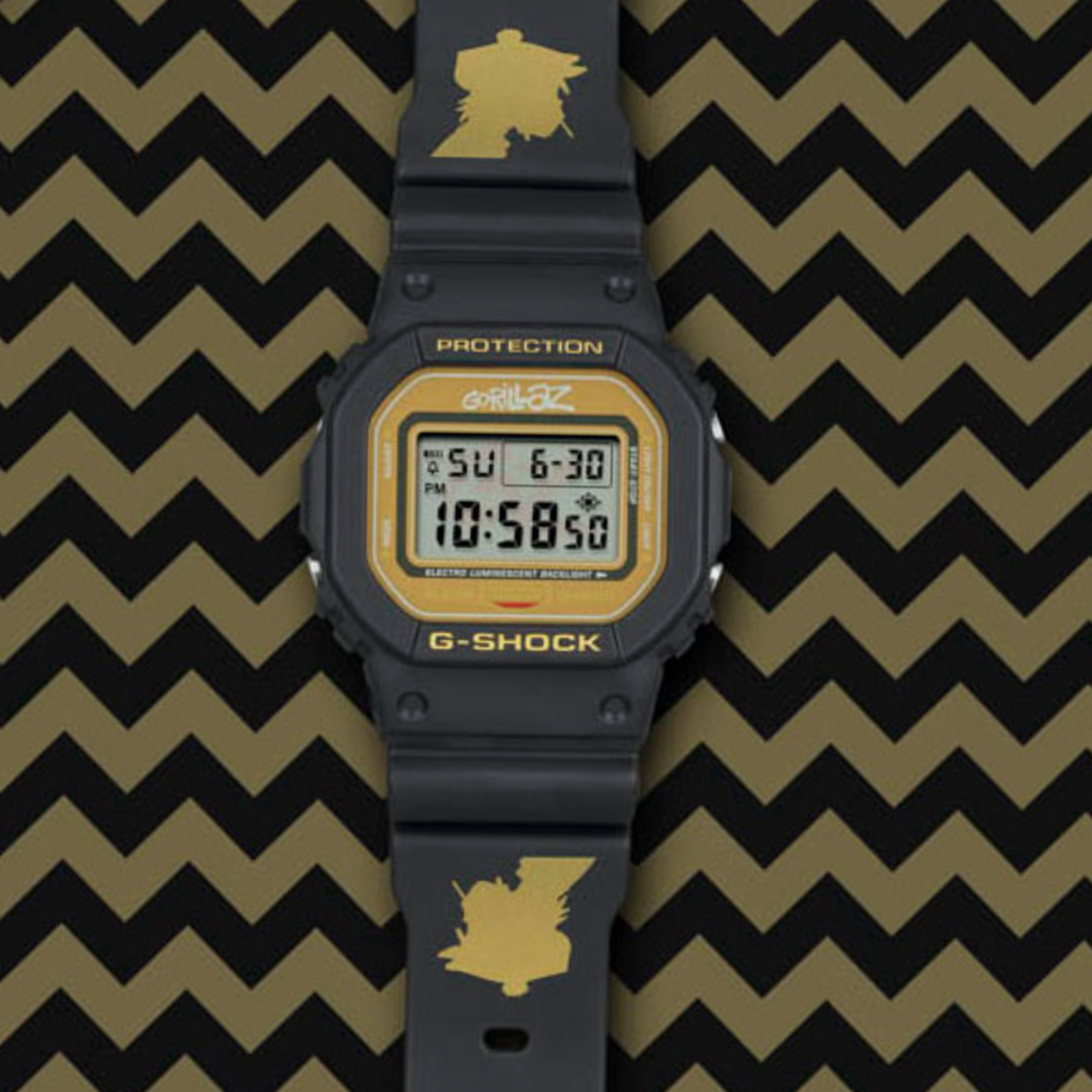 gorillaz g shock 2d