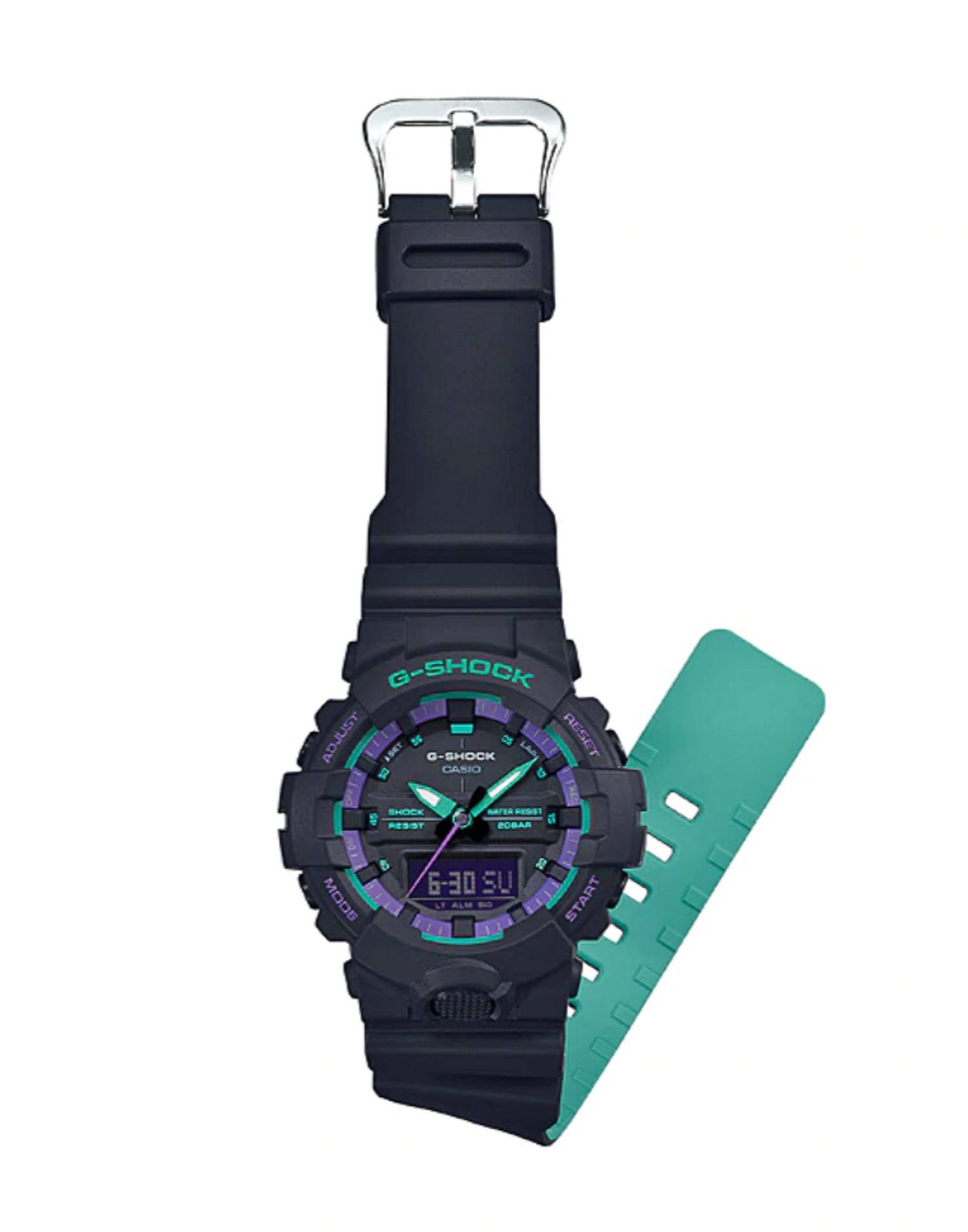 g shock black blue purple