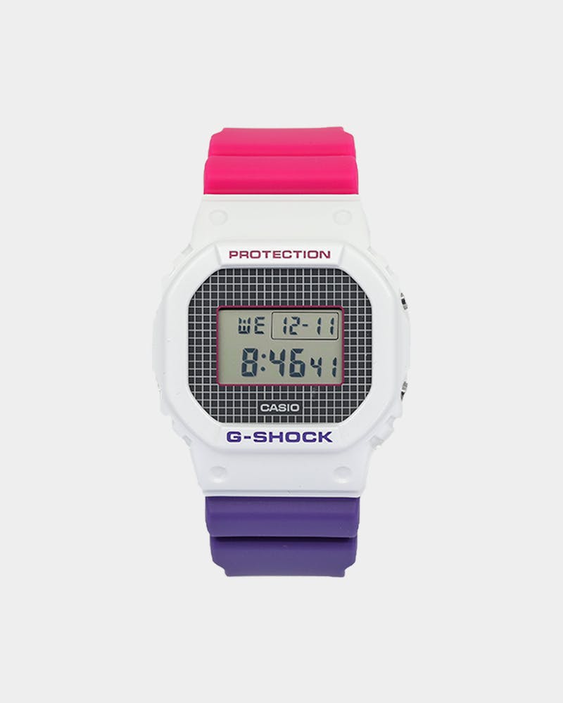 G Shock Retro Range Series Dw5600thb 7 White Pink Purple Culture