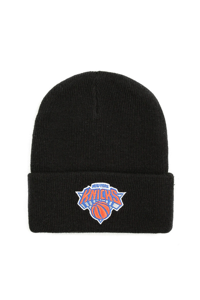 Mitchell & Ness New York Knicks Logo Beanie Black ...