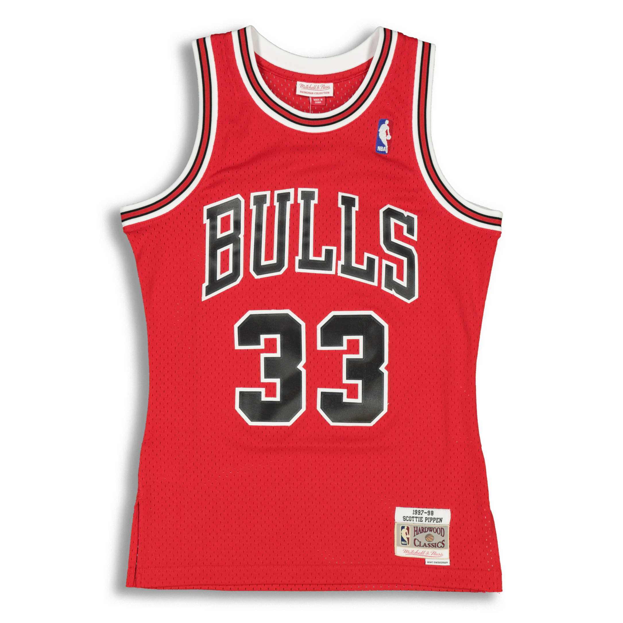 red and black bulls jersey