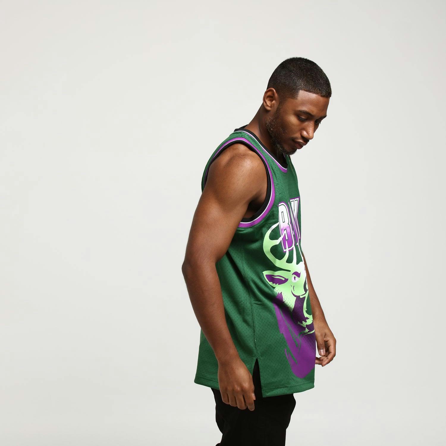 Mitchell & Ness Milwaukee Bucks Ray Allen #34 Swingman ...