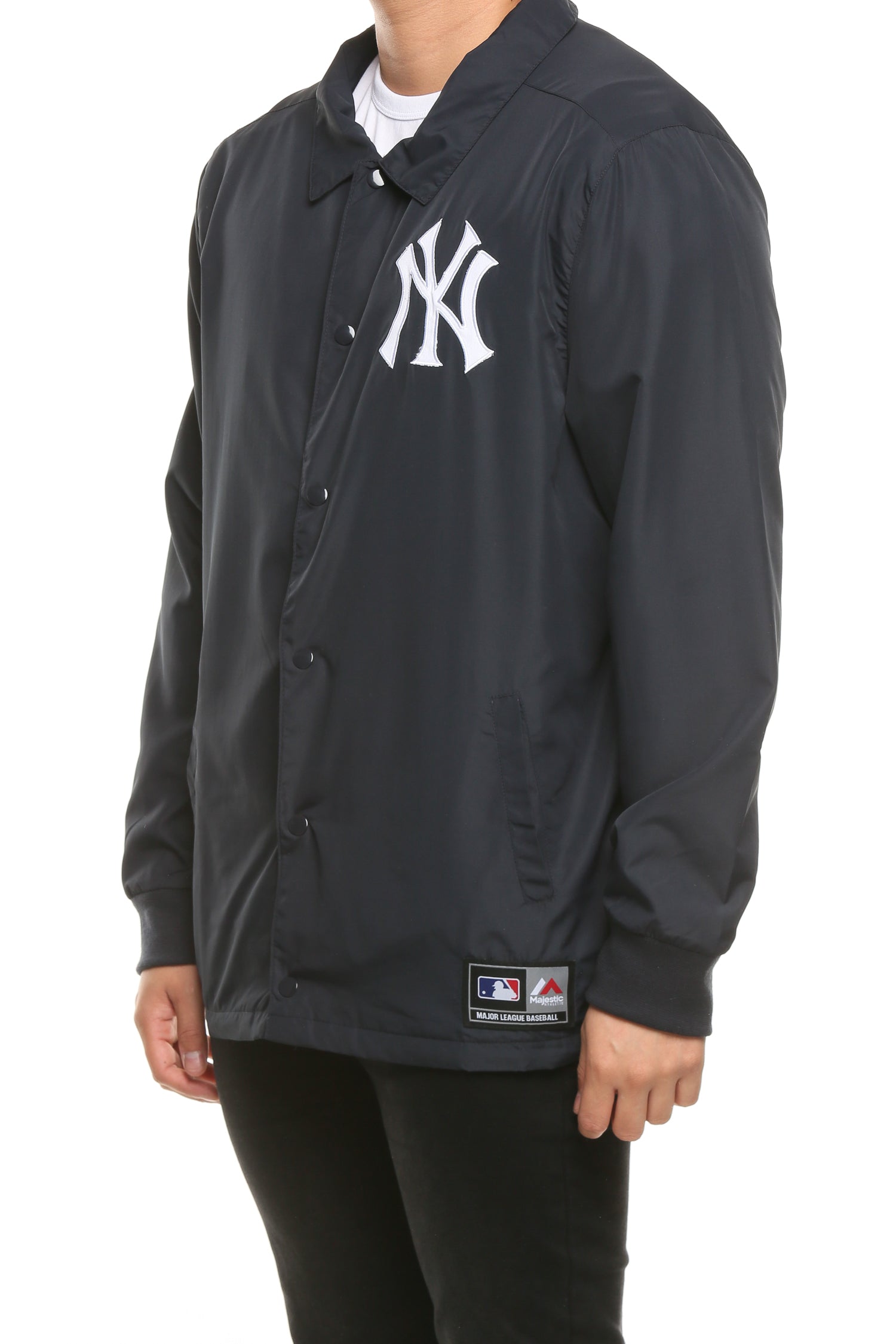 Majestic Athletic Boys Grey /& Navy New York Yankees Jacket