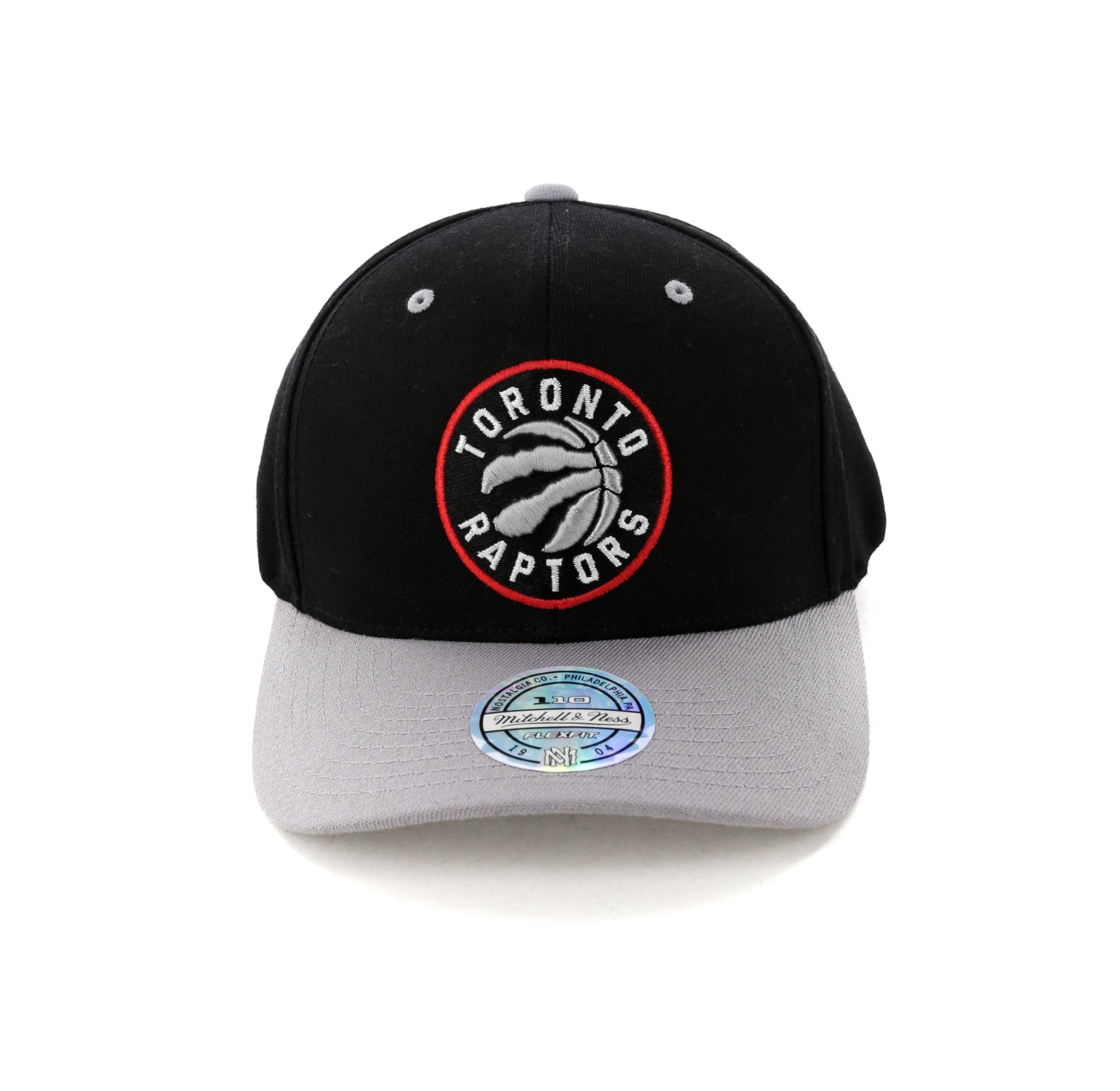 Toronto Raptors Mitchell /& Ness 110 Curved Snapback Cap
