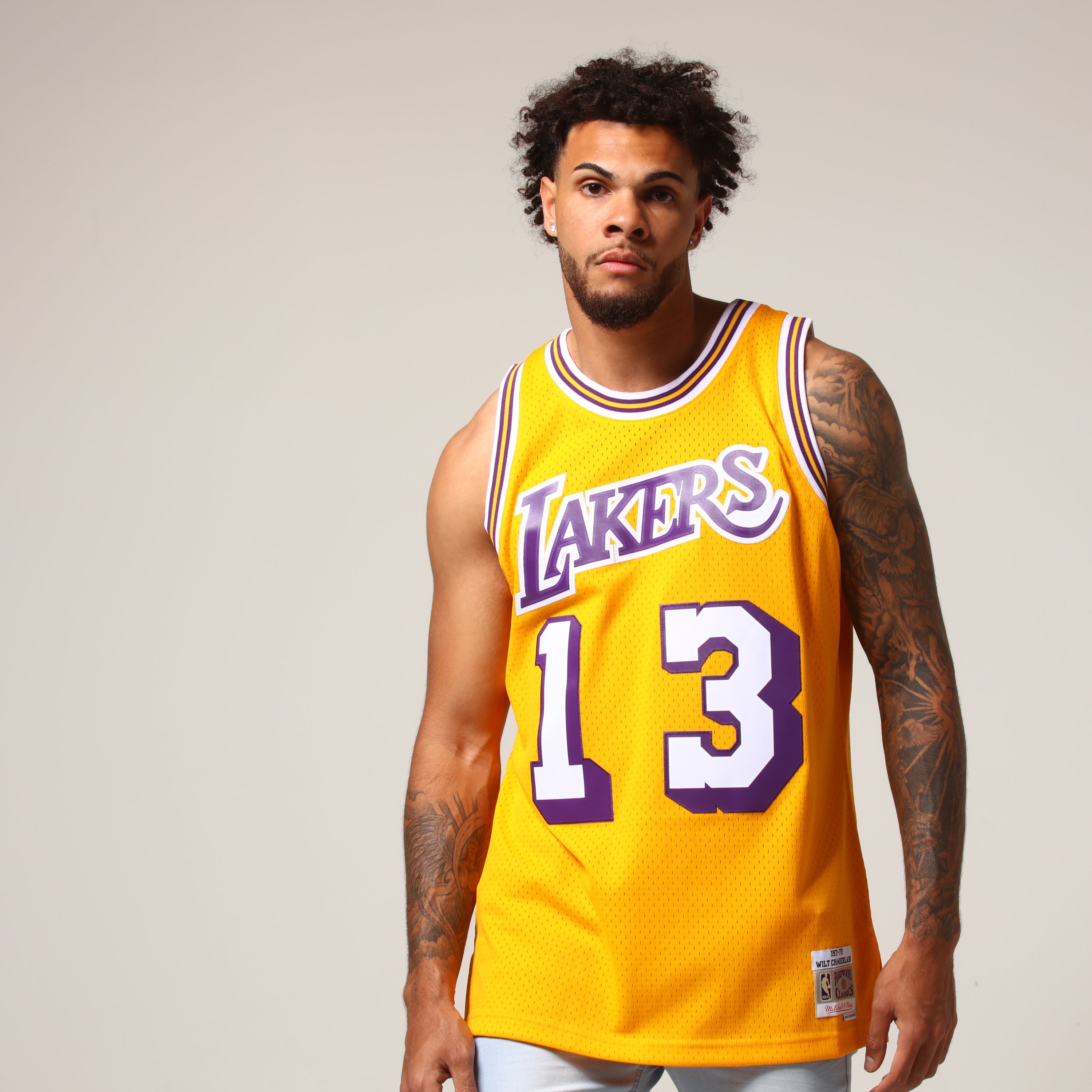 chamberlain lakers jersey