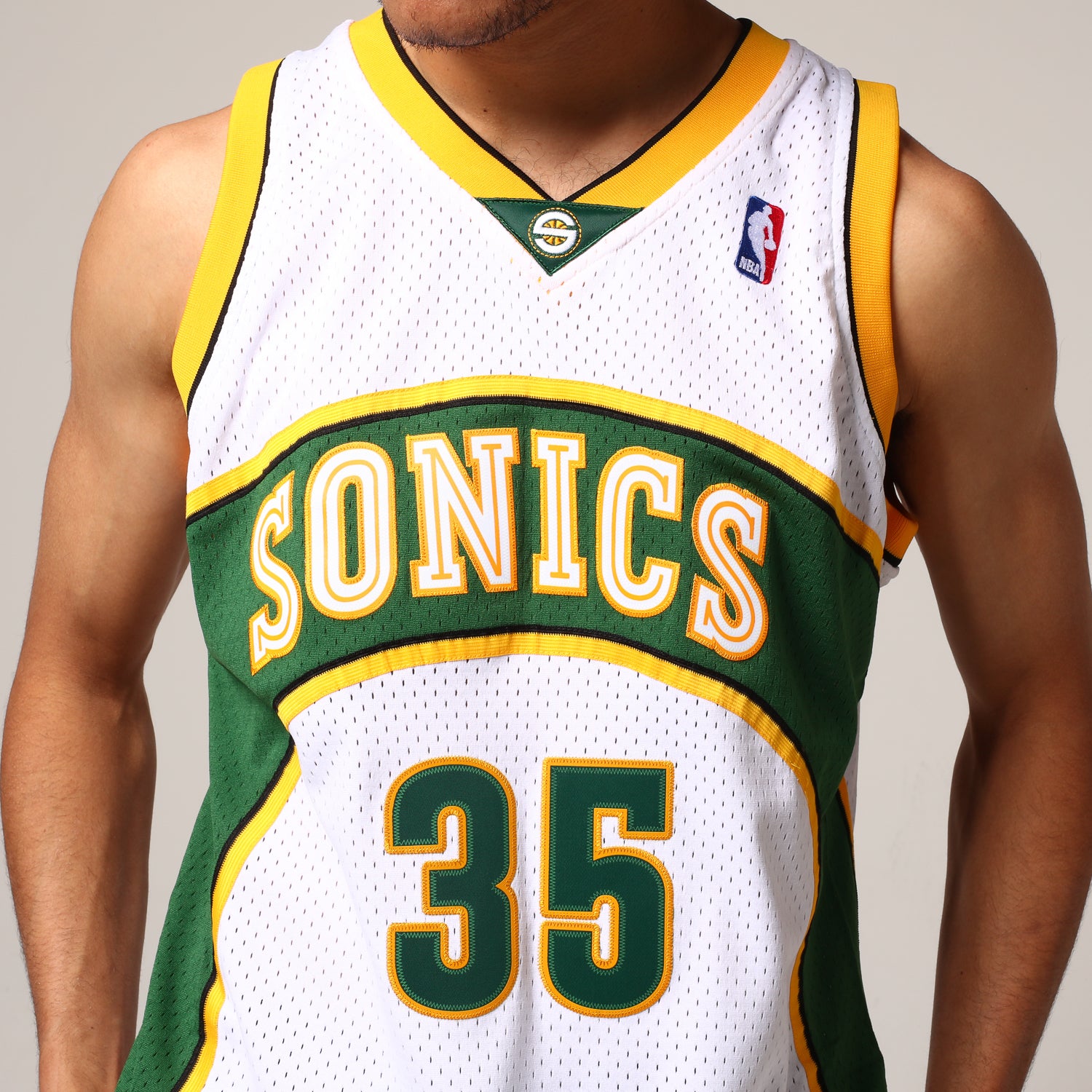 kevin durant white sonics jersey