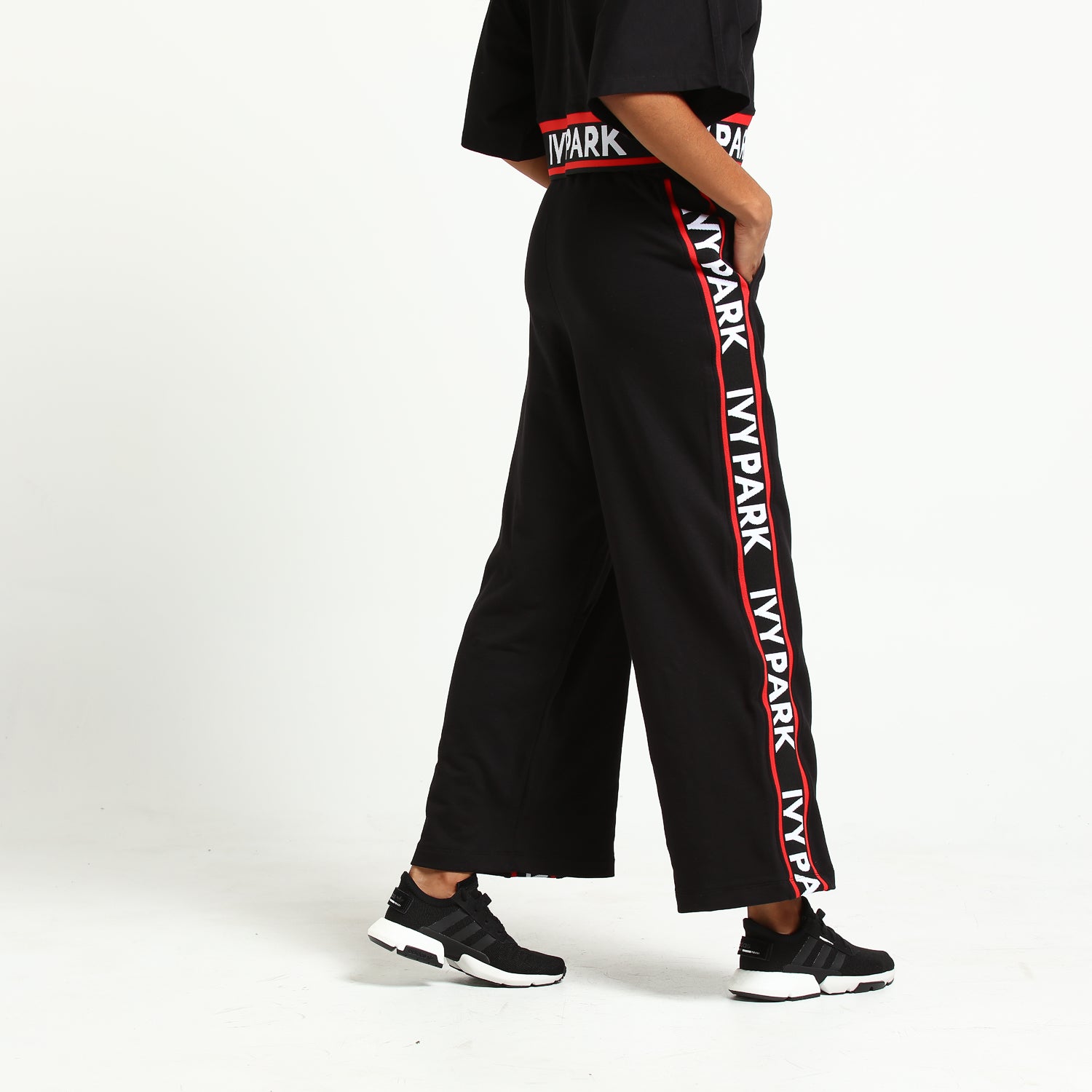 ivy park flat knit joggers