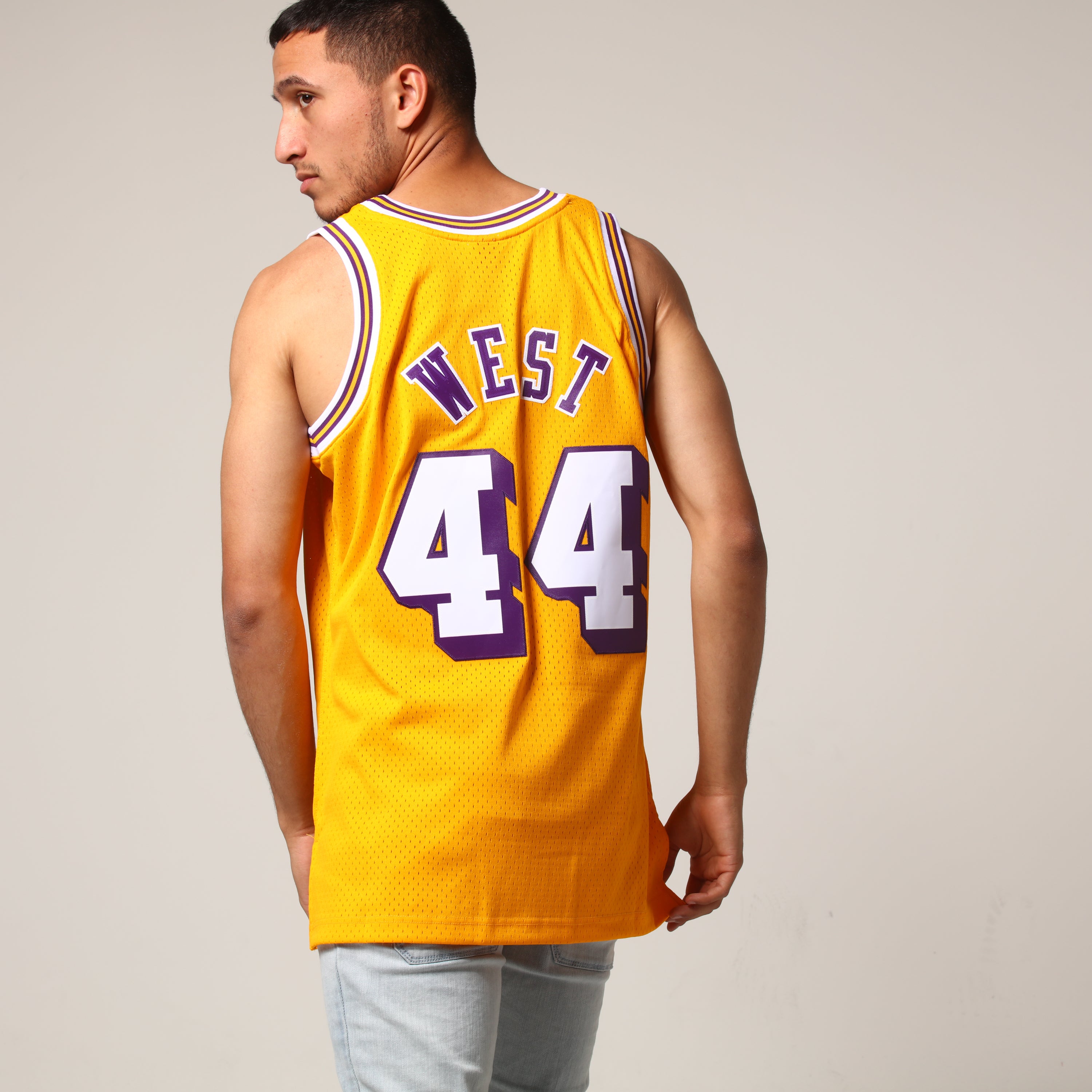 mitchell and ness jerry west jersey