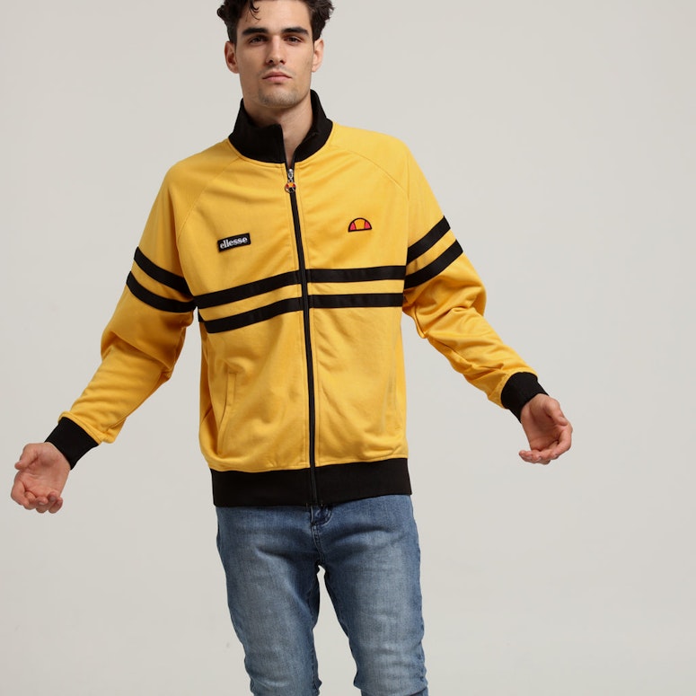 ELLESSE RIMINI TRACK JACKET YELLOW/BLACK