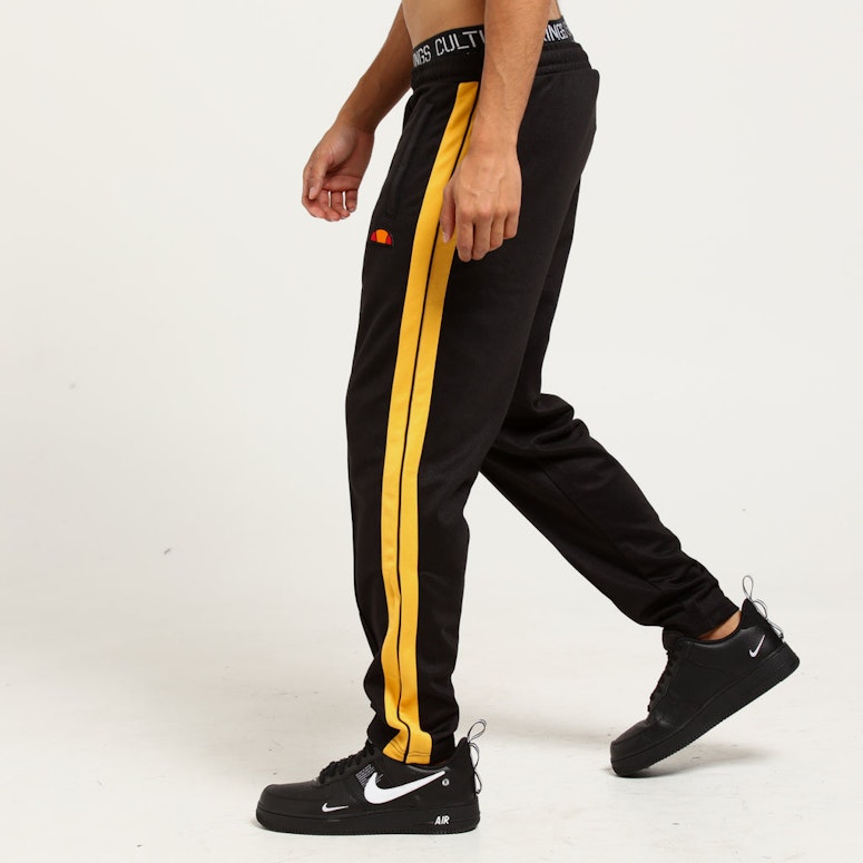 Ellesse Cassed Track Pant Black/Yellow