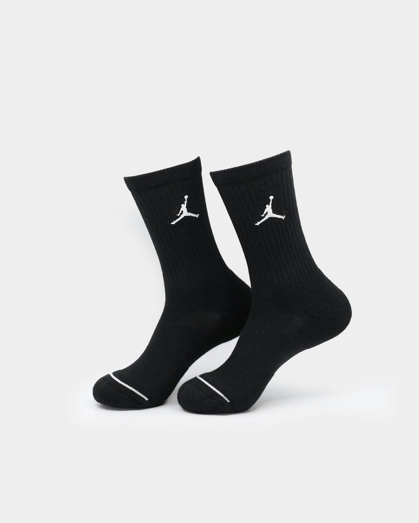Jordan Jumpman DriFit Crew Sock 3 Pack Black Culture Kings