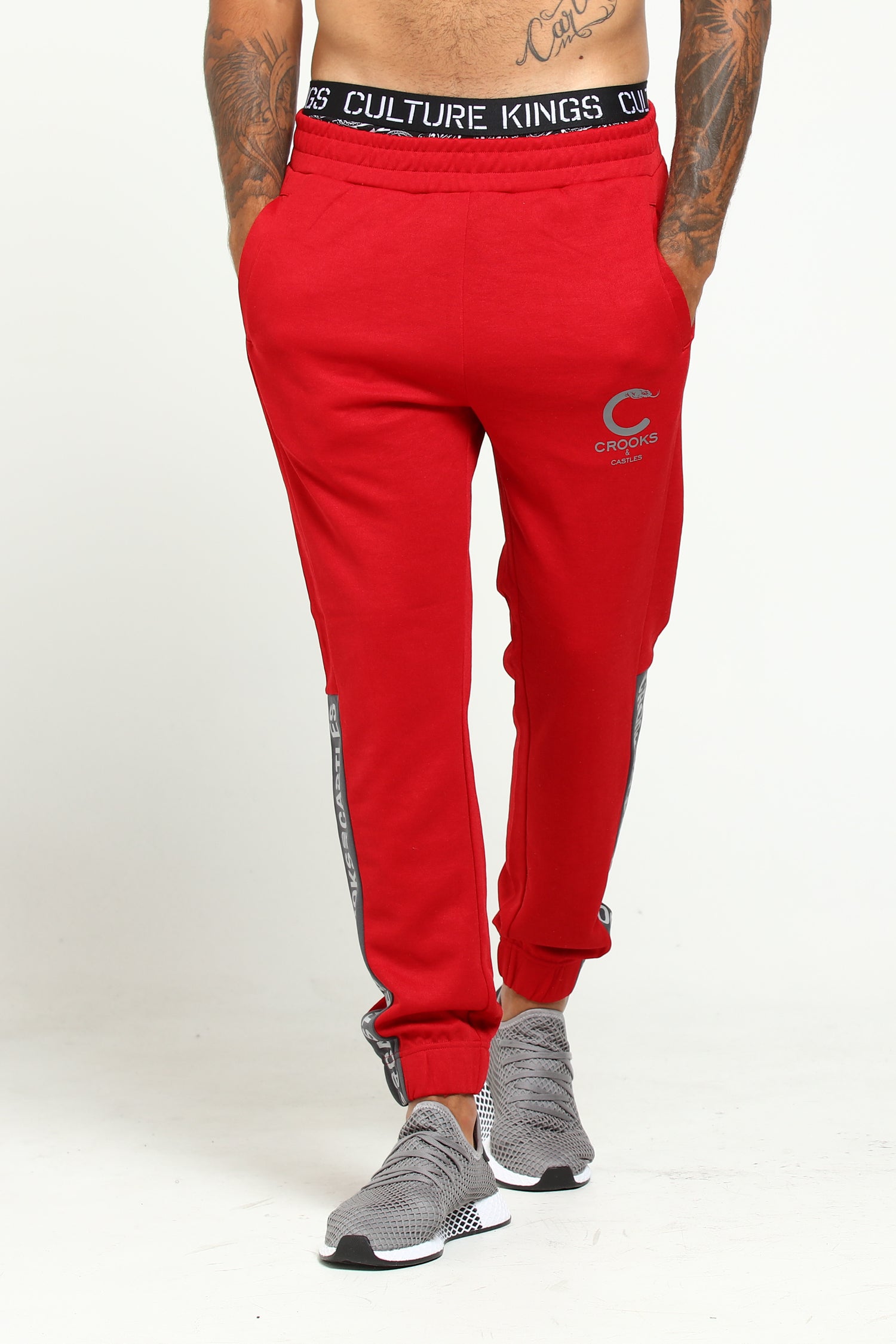 crooks and castles track pants
