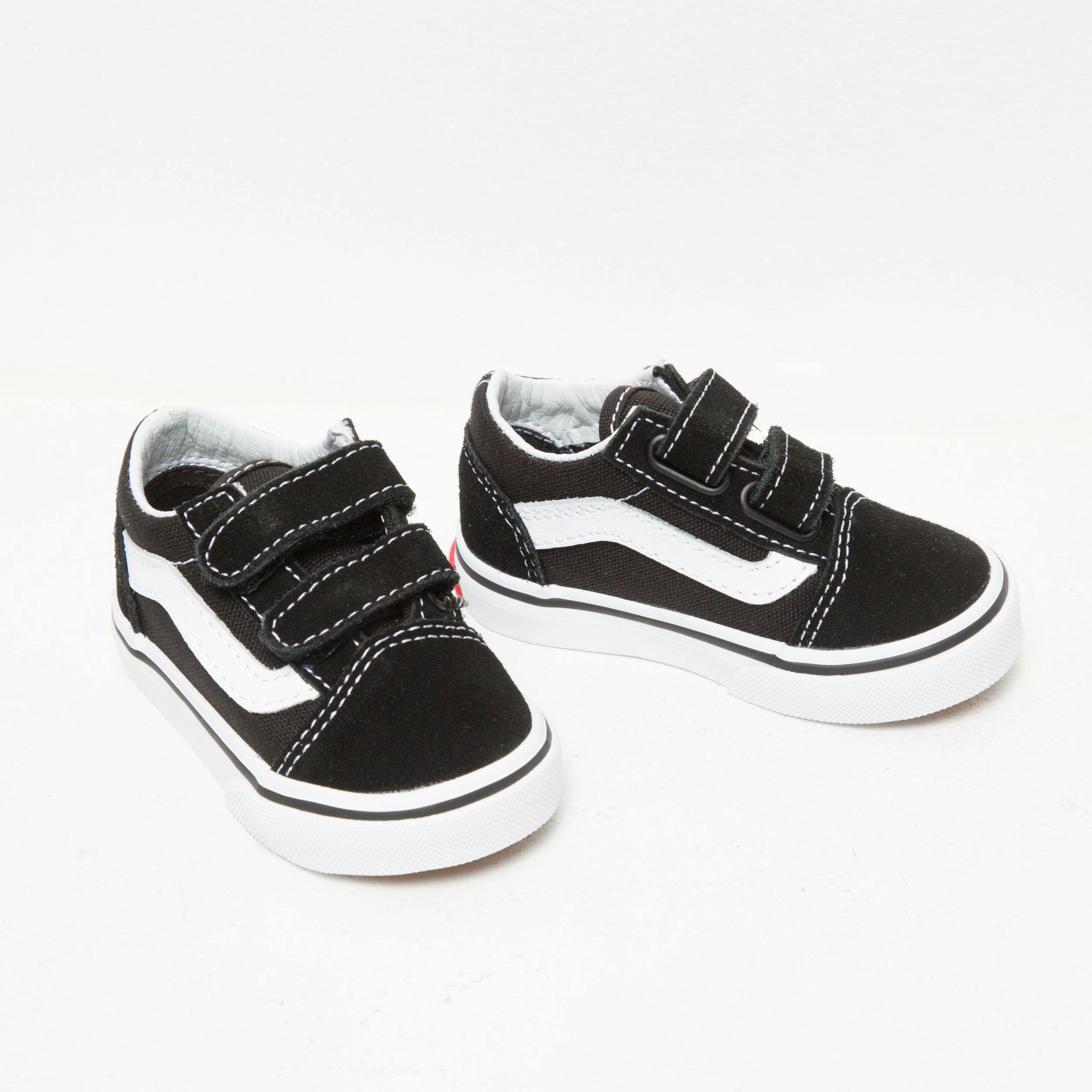 Vans Toddler Old Skool V Black/White | Culture Kings