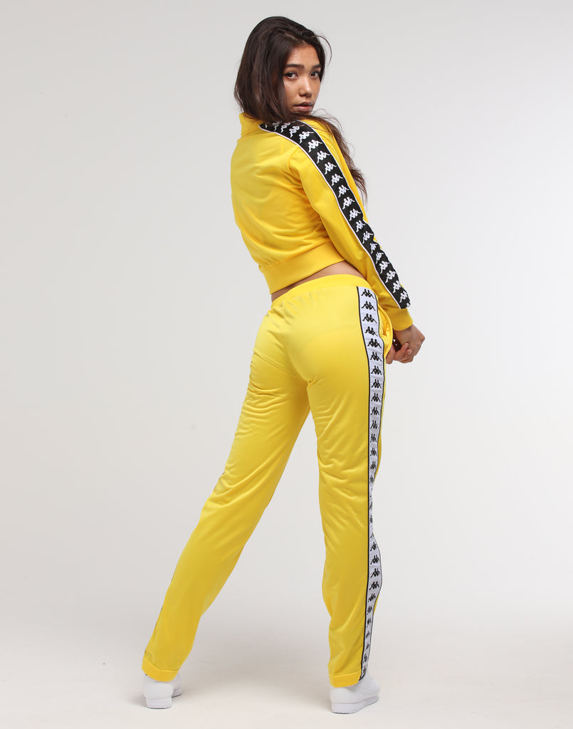 yellow kappa pants